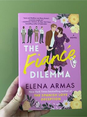 📚 4/25$ 📚 The Fiancé Dilemma by Elena Armas | Bootkok Romance Book